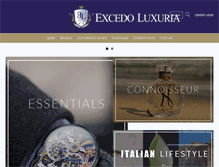 Tablet Screenshot of excedoluxuria.com